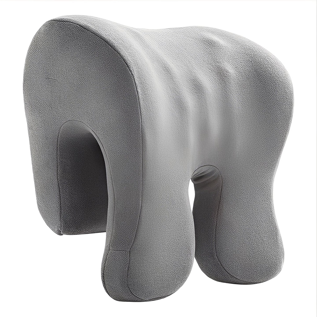 Ergonomic Adjustable Headrest Pillow for Office Chairs - Removable & Washable Cover for Ultimate Comfort