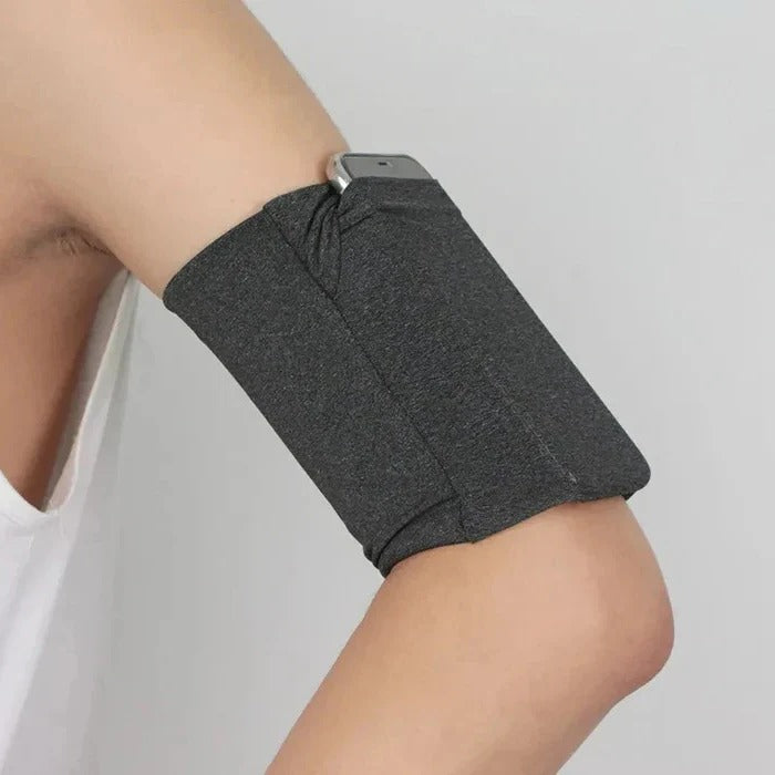Adjustable Fitness Arm Bag with Phone Pouch - Perfect for Running, Workouts & Outdoor Activities