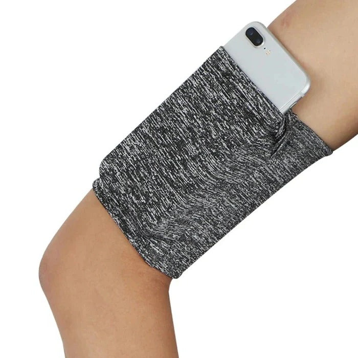 Adjustable Fitness Arm Bag with Phone Pouch - Perfect for Running, Workouts & Outdoor Activities