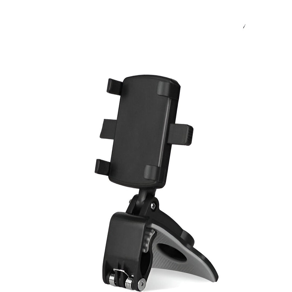 Adjustable Car Phone Holder with 360° Rotation & Versatile Multi-Position Mounting - Universal Fit for All Smartphones