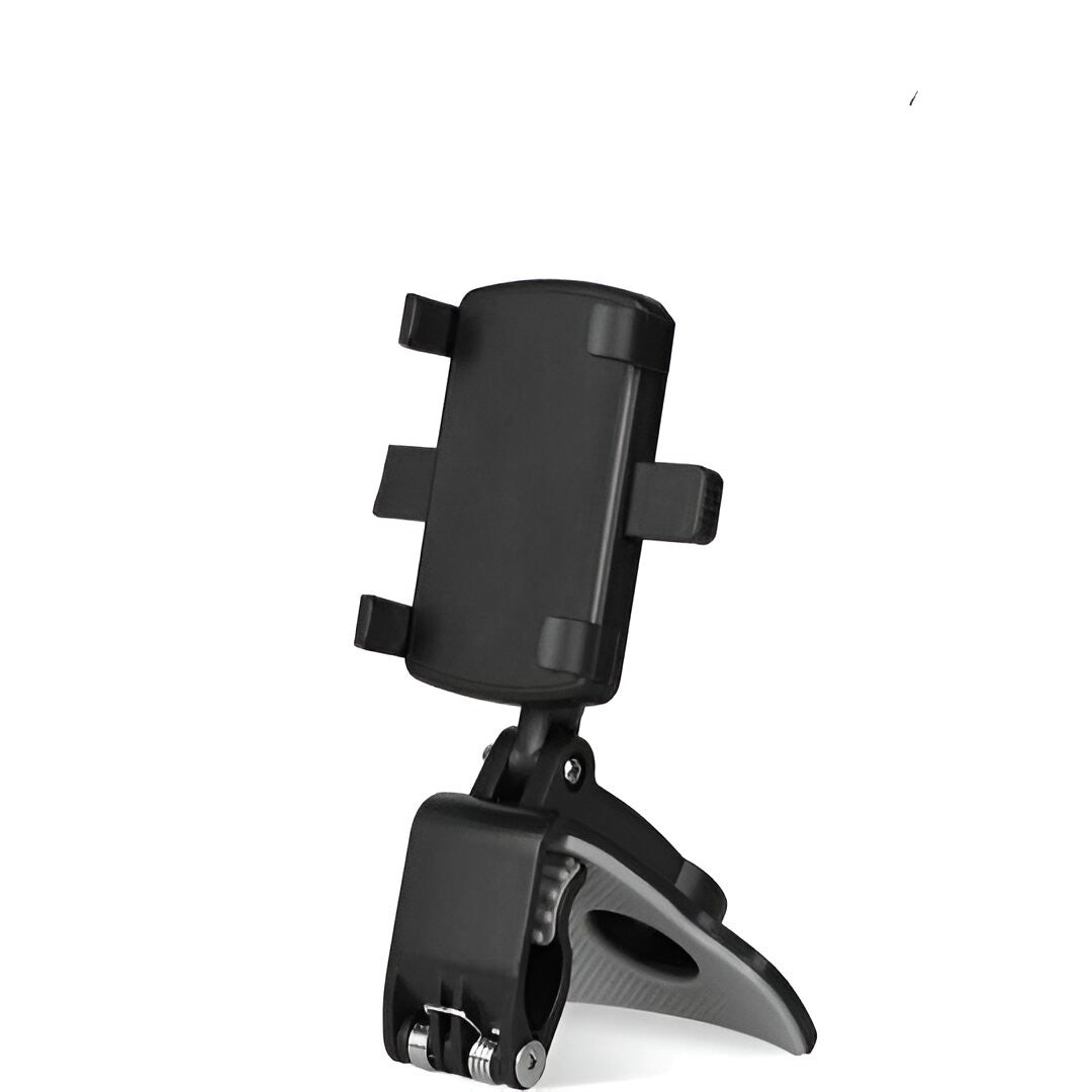 Adjustable Car Phone Holder with 360° Rotation & Versatile Multi-Position Mounting - Universal Fit for All Smartphones