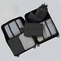 7-Piece Travel Packing Cube Set with Mesh Panels - Organize Your Luggage Efficiently