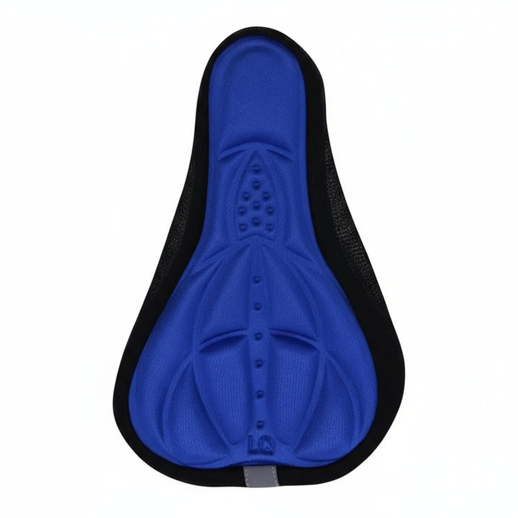 Gel-Padded Bike Saddle Cover with Adjustable Drawstring for Perfect Fit - Comfortable & Durable