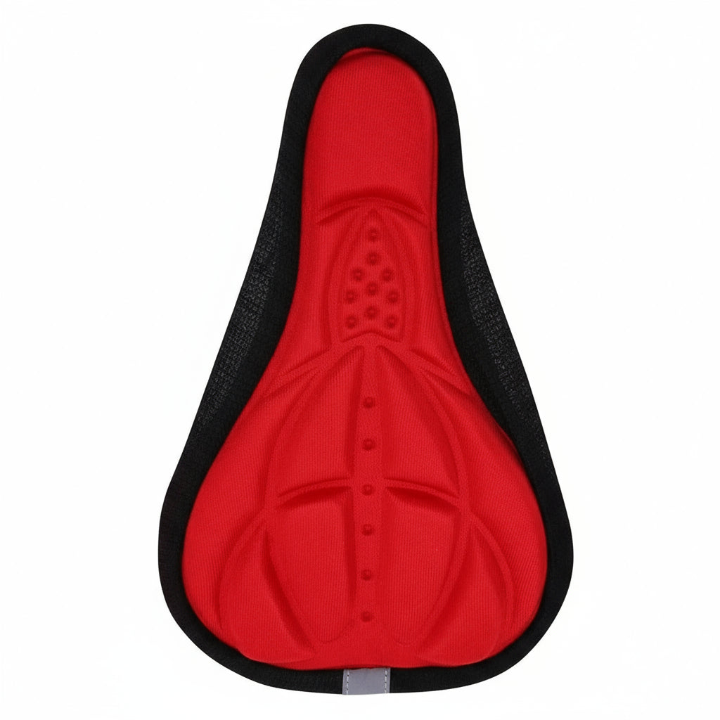 Gel-Padded Bike Saddle Cover with Adjustable Drawstring for Perfect Fit - Comfortable & Durable