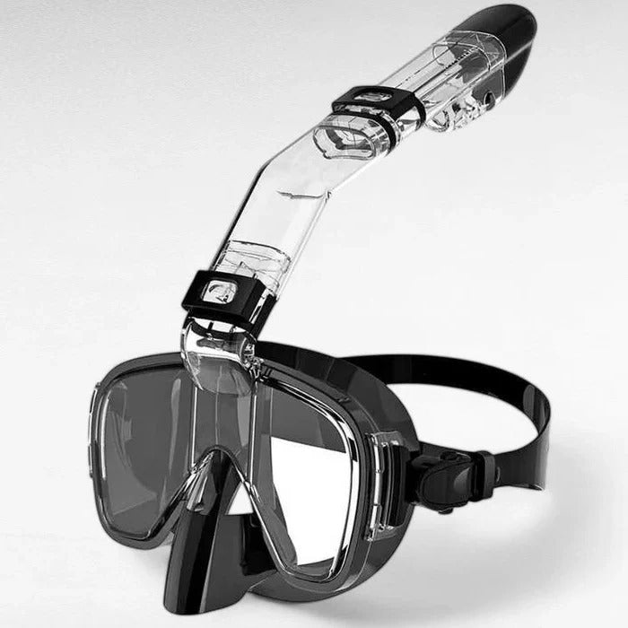Premium Snorkeling Mask with Dry Top Tube & Adjustable Strap for Ultimate Comfort and Clear Vision