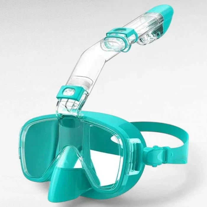 Premium Snorkeling Mask with Dry Top Tube & Adjustable Strap for Ultimate Comfort and Clear Vision