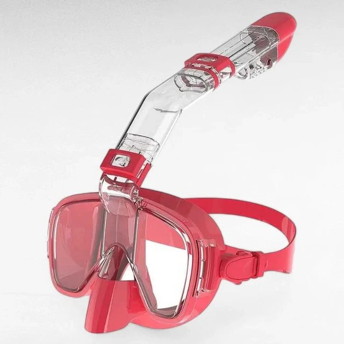 Premium Snorkeling Mask with Dry Top Tube & Adjustable Strap for Ultimate Comfort and Clear Vision