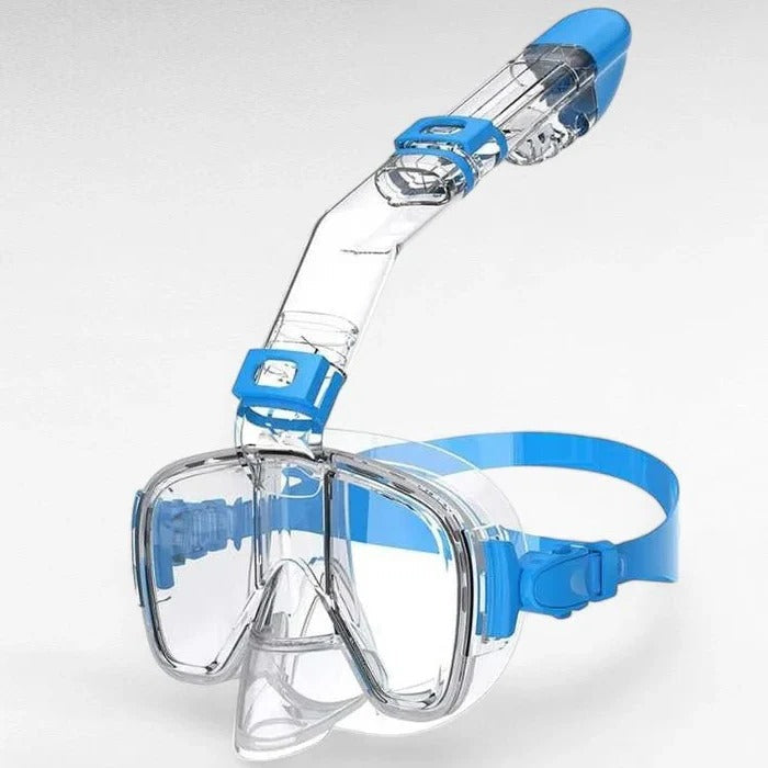 Premium Snorkeling Mask with Dry Top Tube & Adjustable Strap for Ultimate Comfort and Clear Vision