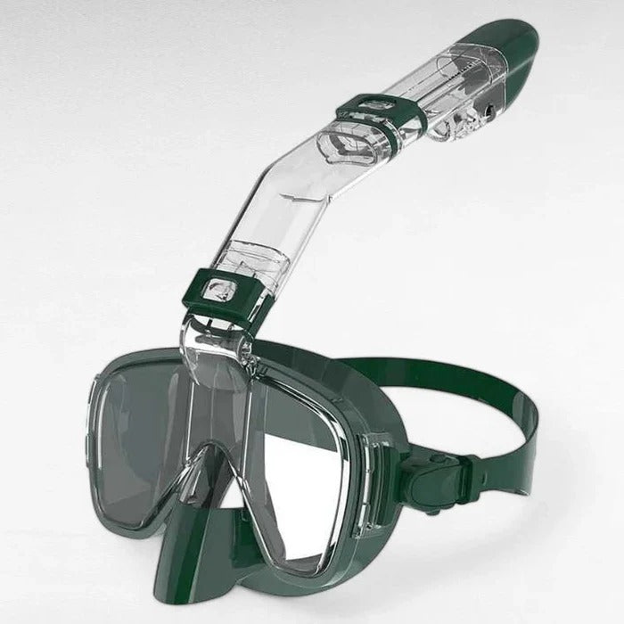 Premium Snorkeling Mask with Dry Top Tube & Adjustable Strap for Ultimate Comfort and Clear Vision
