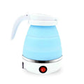 Portable Foldable Electric Kettle - Compact Design with Plug-In Convenience