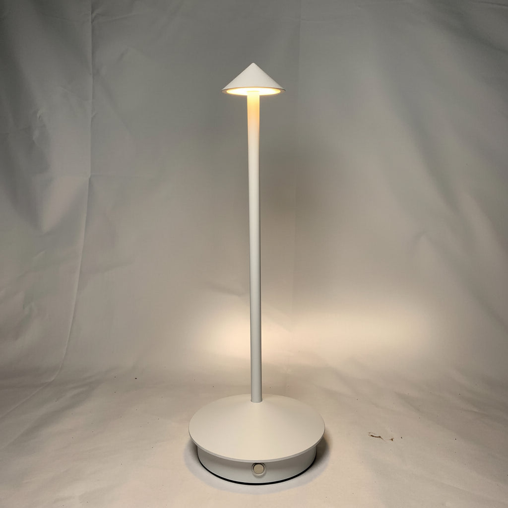 Cordless LED Desk Lamp with Touch Control - Dimmable 3 Light Settings for Adjustable Brightness | Modern & Portable Design