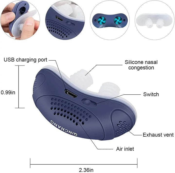 USB Rechargeable Portable Nasal Micro Blower - Compact & Efficient Nasal Cleansing Device