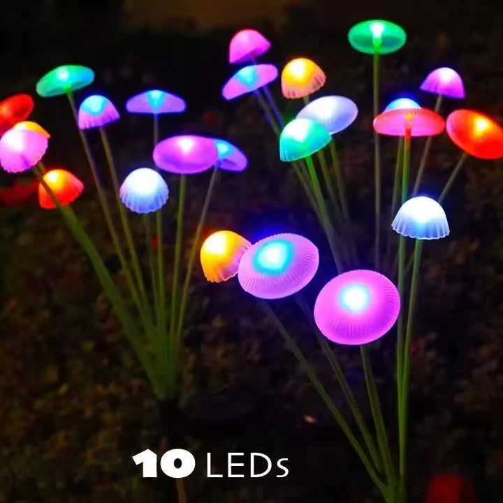 Color Changing Jellyfish Solar Garden Light - Unique Outdoor Decor with LED Illumination