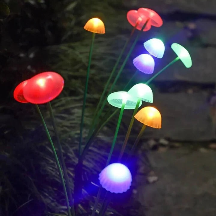 Color Changing Jellyfish Solar Garden Light - Unique Outdoor Decor with LED Illumination
