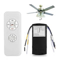 Modern Ceiling Fan with Integrated Light & Remote Control - Energy Efficient Design for Home & Office