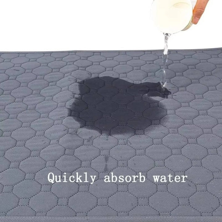Reusable Dog Pee Pad - Four Layer Construction with TPU Base for Superior Absorbency and Leak Protection