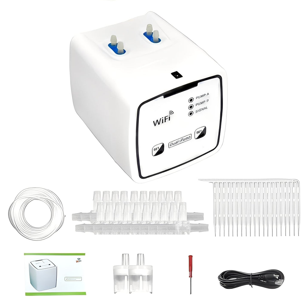Smart Plant Waterer with WiFi App Control & Automated Drip Irrigation System