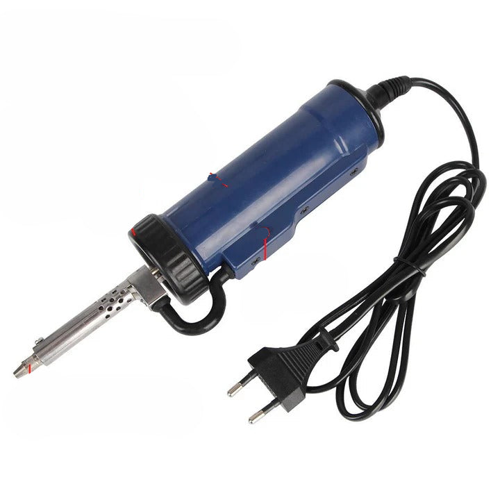 Professional Electric Desoldering Tool with Trigger Control & 3 Interchangeable Nozzles for Precision Solder Removal
