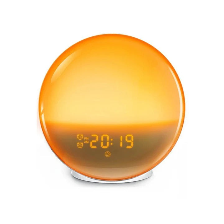 Versatile Alarm Clock with Customizable Light & Sound Settings for Personalized Wake-Up Experience