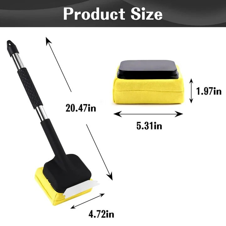Premium Barbecue Grill Brush with Steam Cleaning Feature & Integrated Scraper Tool for Effortless Cleaning