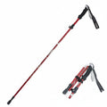 Adjustable Foldable Hiking Poles - Lightweight Trekking Gear for Outdoor Adventures