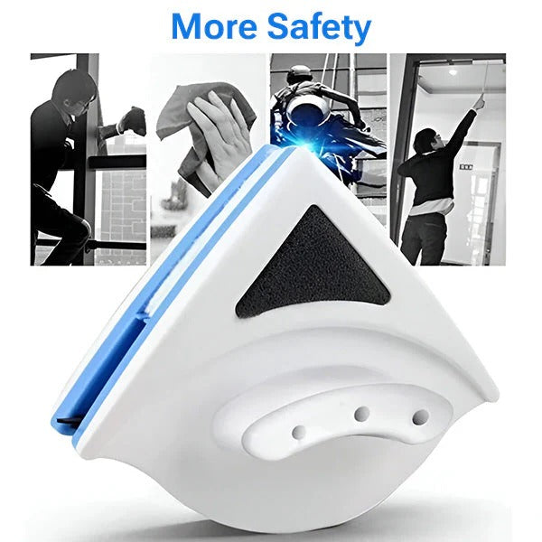 Magnetic Window Cleaner Tool for Double Glazed Glass - Effortless Cleaning Solution for Streak-Free Shine
