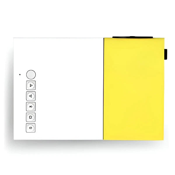 Versatile Media Projector with Wireless Connectivity for Phones, Laptops & USB Devices - Perfect for Home Theater & Presentations