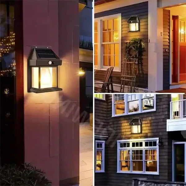 Solar Powered Outdoor LED Motion Sensor Lights - Energy-Efficient & Waterproof Security Lighting