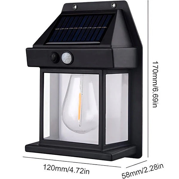 Solar Powered Outdoor LED Motion Sensor Lights - Energy-Efficient & Waterproof Security Lighting