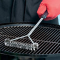 Premium BBQ Grill Cleaning Brush - Durable Stainless Steel Bristles for Effortless Grilling Maintenance