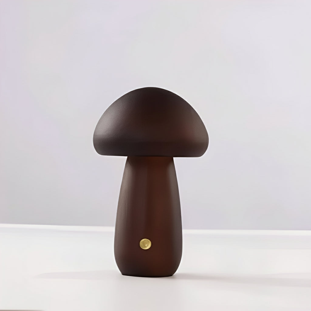 LED Mushroom Night Light & Bedside Lamp - Soft Glow, Adjustable Brightness, Perfect for Kids & Nursery Decor