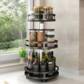 3-Tier Swivel Metal Organizer - Versatile Storage Solution for Home & Office