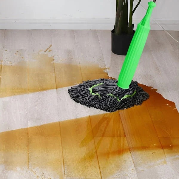 360° Rotating Self-Wringing Microfiber Floor Mop - Effortless Cleaning & Quick Drying