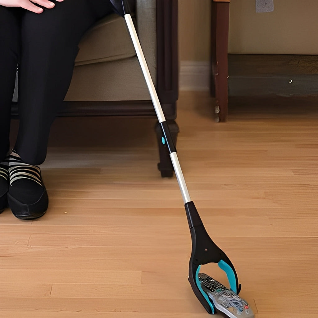 Versatile Long Reach Pickup Tool with 360-Degree Rotating Head for Easy Grabbing & Retrieval