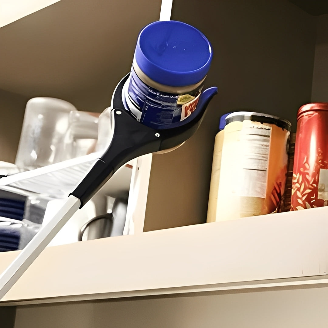 Versatile Long Reach Pickup Tool with 360-Degree Rotating Head for Easy Grabbing & Retrieval