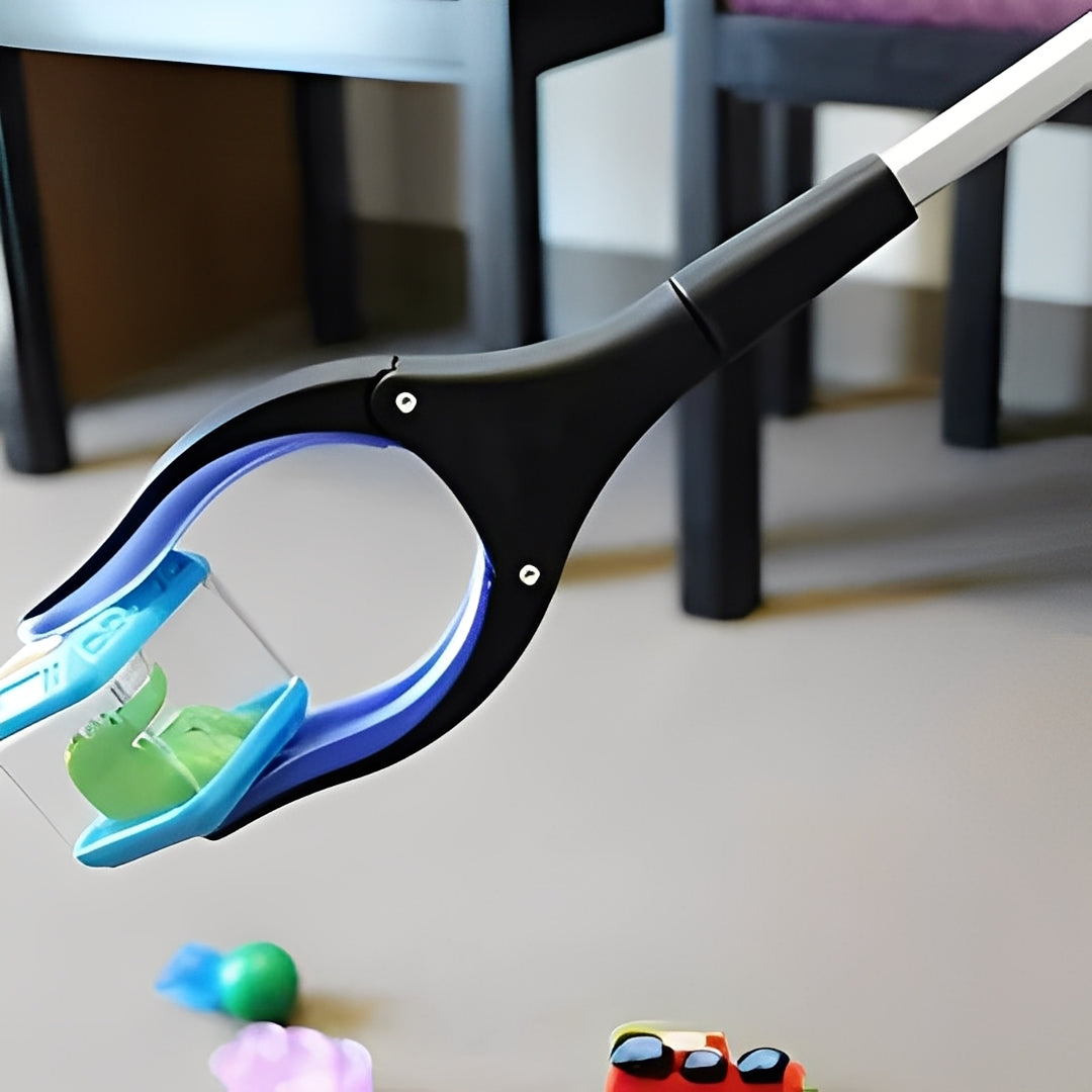 Versatile Long Reach Pickup Tool with 360-Degree Rotating Head for Easy Grabbing & Retrieval