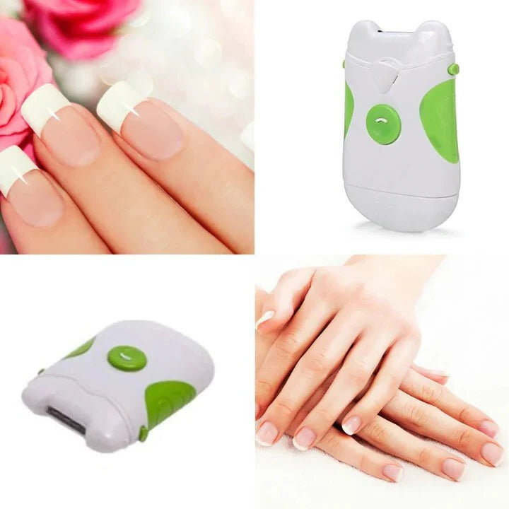 Electric Nail Clipper & Trimmer with LED Light - Safe, Easy, and Precise Nail Care for All Ages