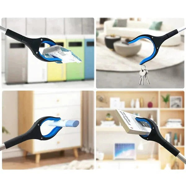 Versatile Flexible Head Gripping Pliers & Compact Foldable Reacher Tool for Easy Access