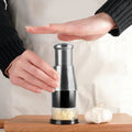 Premium Garlic Chopper with Stainless Steel Blades - Effortless Mincing & Slicing Kitchen Tool