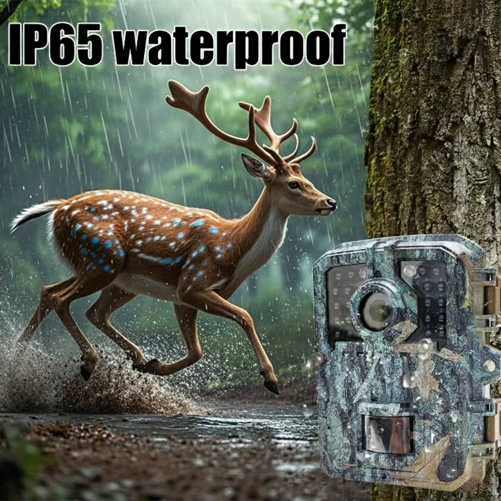 Compact Mini Trail Camera with Infrared Night Vision, Motion Detection & High-Resolution Imaging
