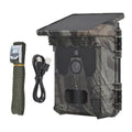 Solar Powered Trail Camera with Night Vision | Weatherproof Outdoor Wildlife Camera