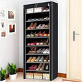Vertical Shoe Rack Organizer - Space-Saving Storage Solution for Entryway & Closet
