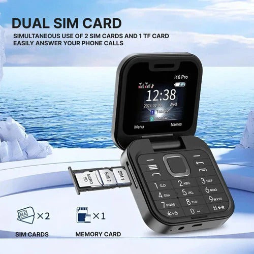 Foldable Dual SIM Smartphone - Compact Design, High Performance, and Versatile Connectivity