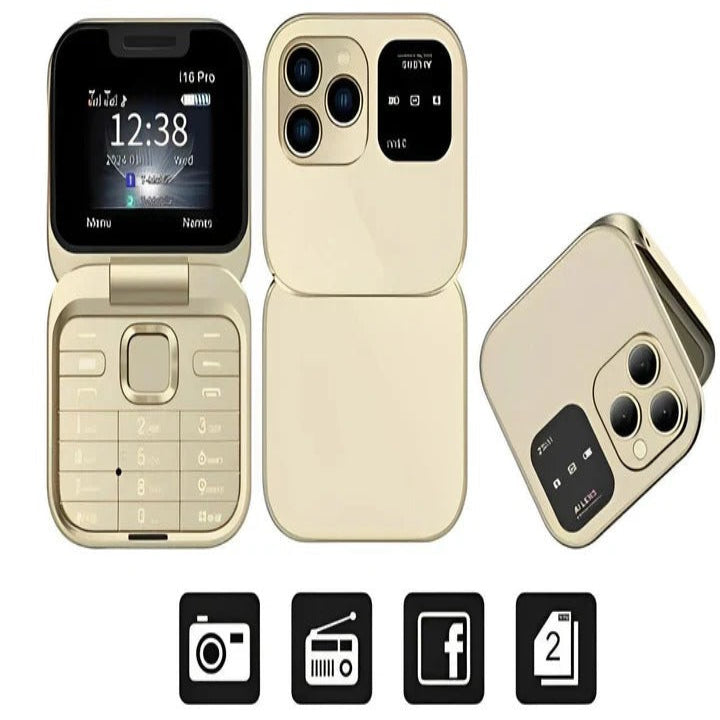 Foldable Dual SIM Smartphone - Compact Design, High Performance, and Versatile Connectivity