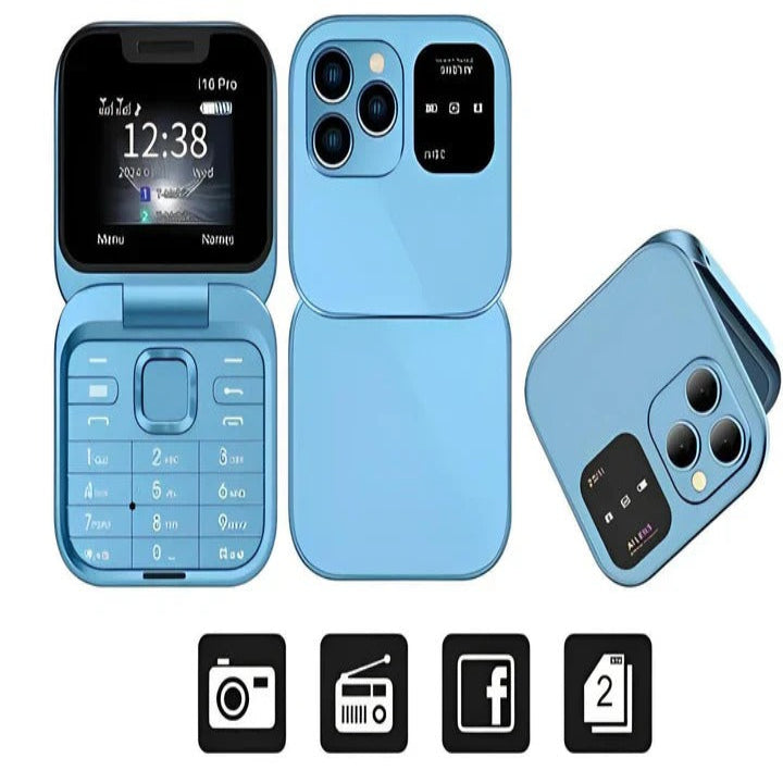 Foldable Dual SIM Smartphone - Compact Design, High Performance, and Versatile Connectivity