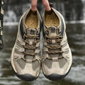 Women's Outdoor Hiking Shoes - Durable Leather Mesh Upper for Comfort and Performance