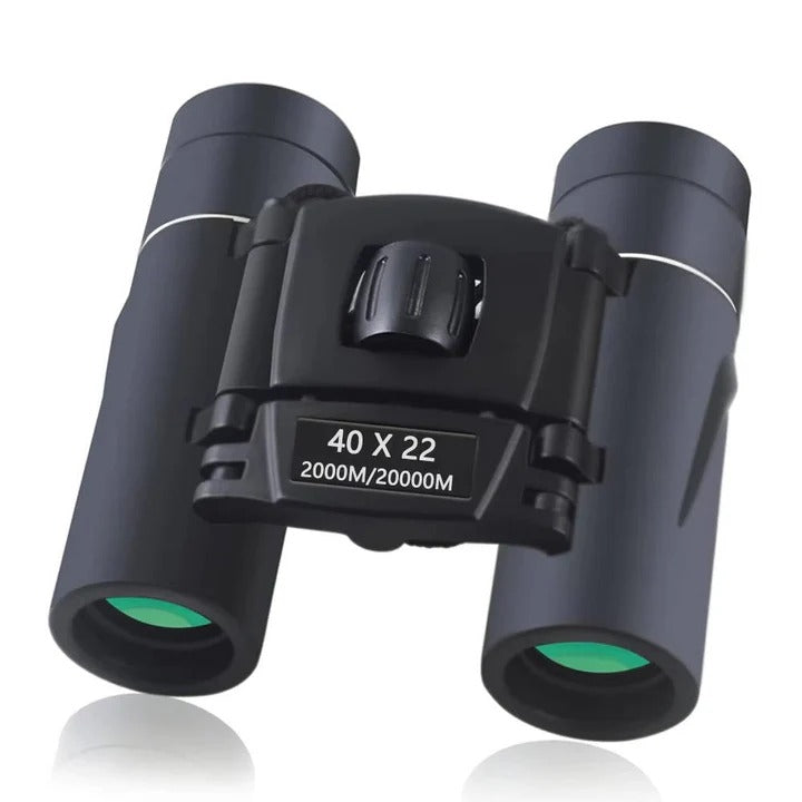 High-Power 40x Magnification Binoculars with 22mm Objective Lens - Perfect for Birdwatching, Hiking, and Outdoor Adventures