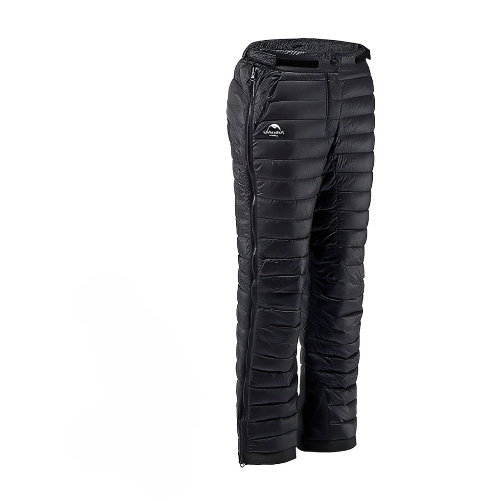 Men's Goose Down Insulated Pants - Adjustable Waist & Zippered Pockets for Ultimate Warmth & Comfort