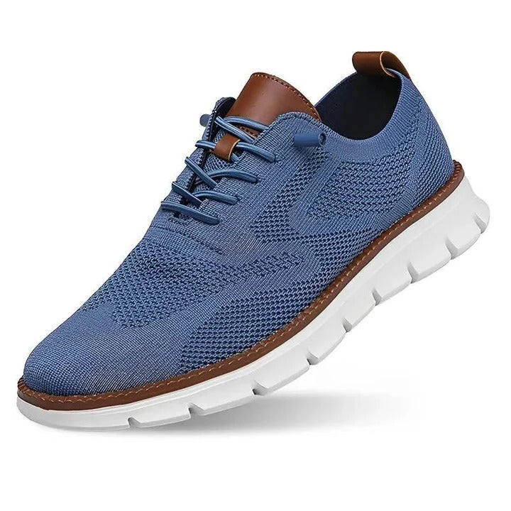 Comfortable Knit Fabric Slip-On Casual Shoes with Wide Toe Box for Ultimate Fit
