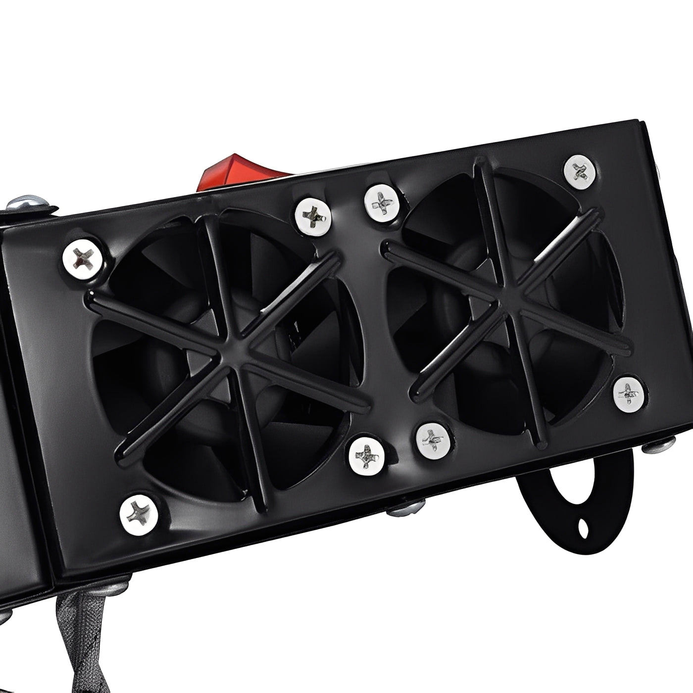 500W Electric Car Heater Fan with Dual Air Outlets - Fast Heating & Defrosting for Winter Comfort